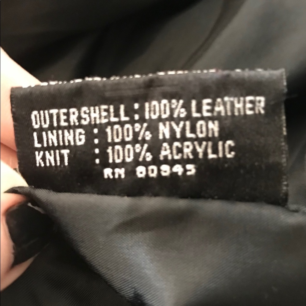 Vintage Black Leather Luis Alvear Jacket - Picture 3 of 3